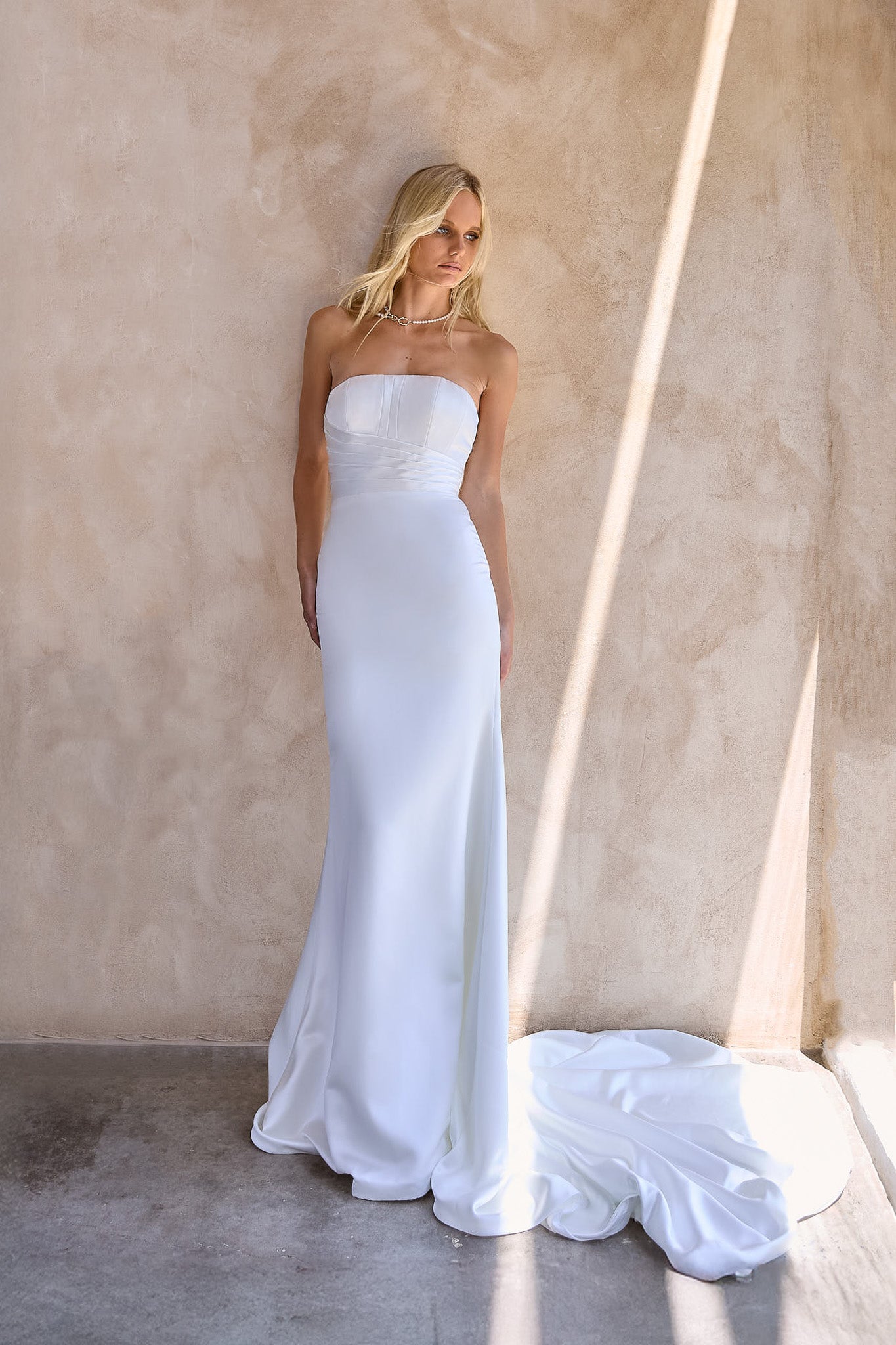 Built-In Bra Cups Providing Enhanced Support in Jacqui Dress
