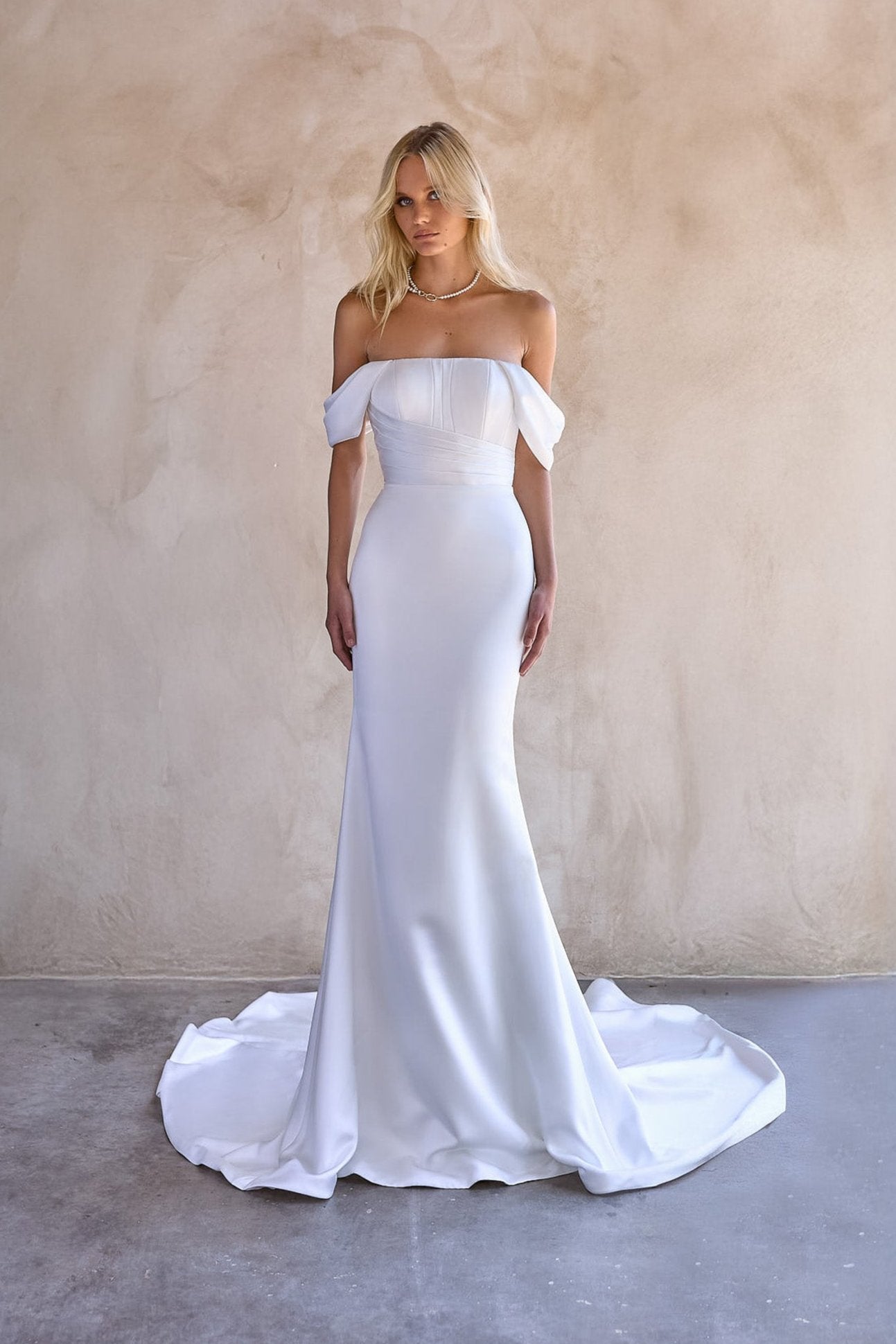Jacqui Wedding Dress - Fit & Flare Silhouette for a Flattering Shape