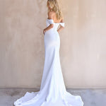 Detachable Sleeves for Versatile Styling on Jacqui Gown